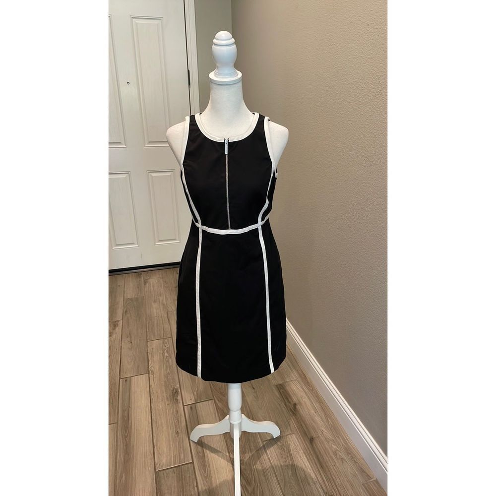 Michael Kors Sleeveless Dress With Zipper Detail